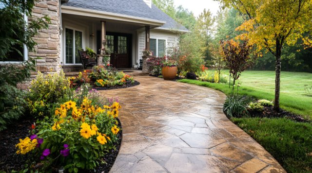 Stamped Concrete Patio