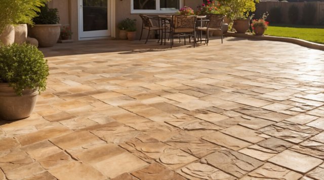 Stamped Concrete Patio